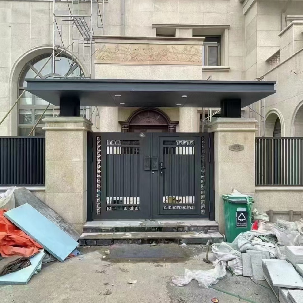 鋁藝電動門-PK8-138